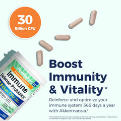 Front view of NewRhythm Immune Defense Probiotics packaging