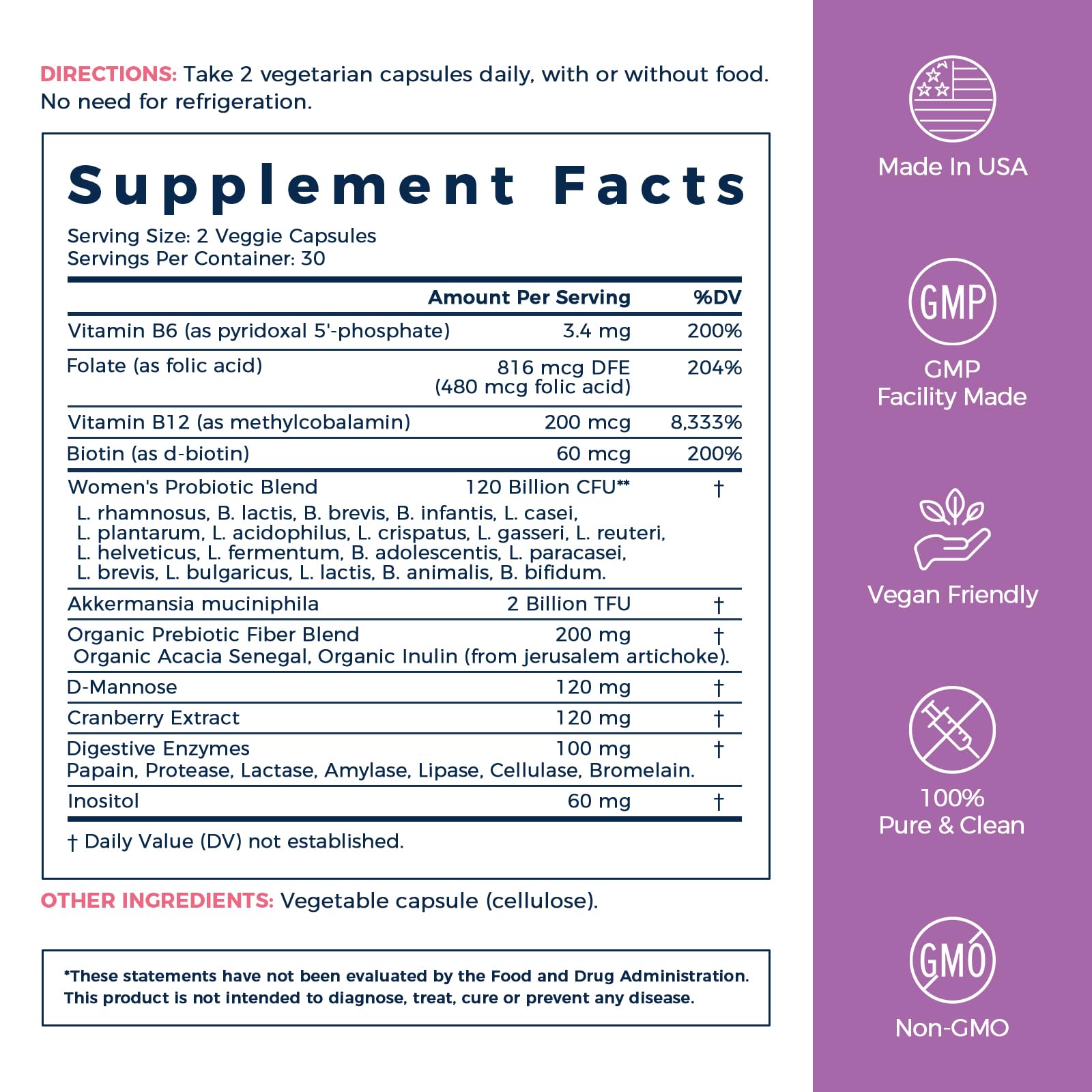 NewRhythm supplement label and nutrition facts for ingredient transparency