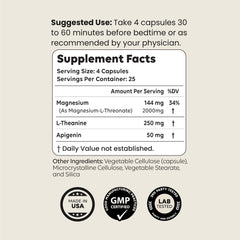 Newt's Sleep Aid ingredients list