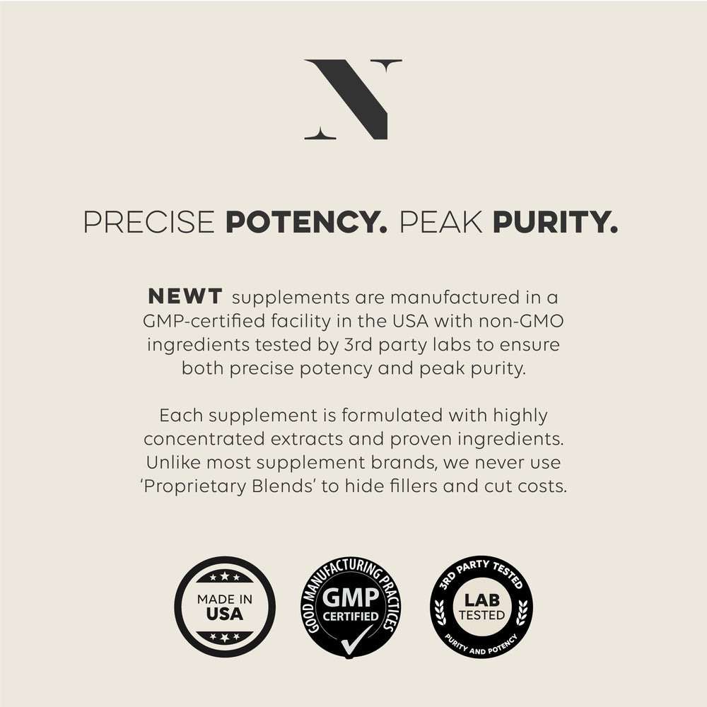 Sleep benefits and stress relief with Newt's Sleep Aid