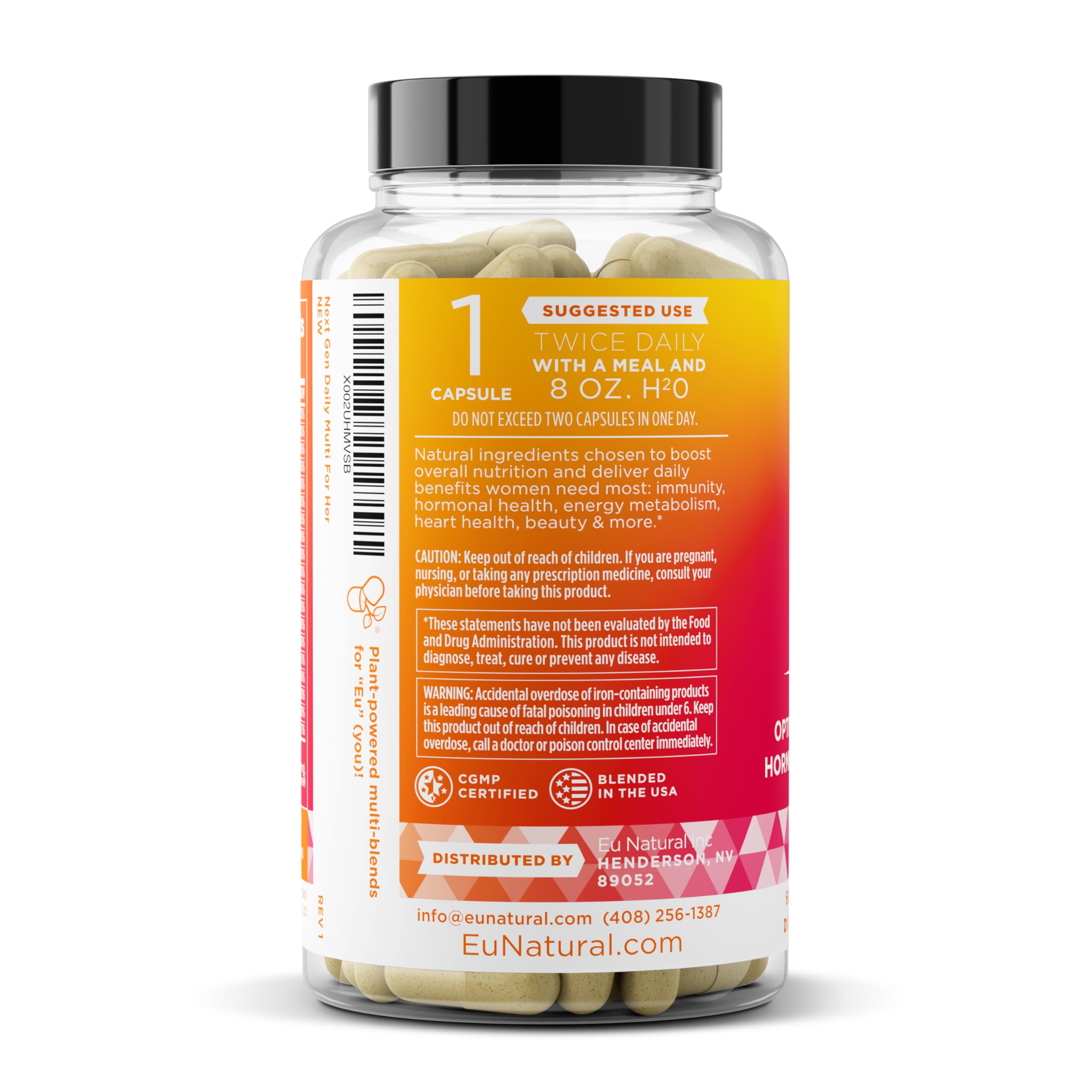 Brand logo and product name close-up