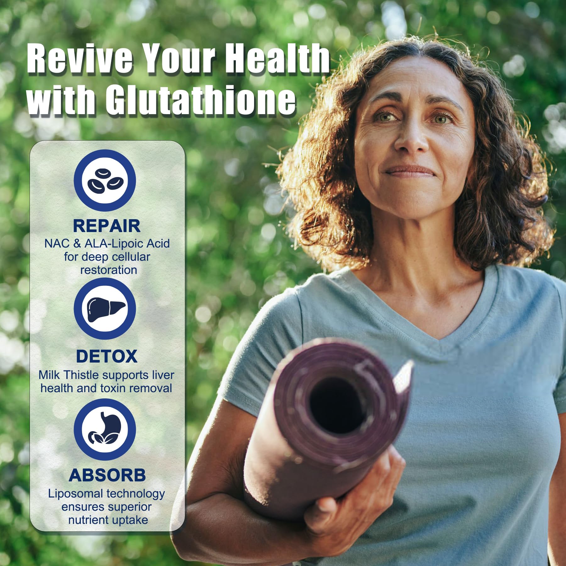 NAC and Milk Thistle ingredients image