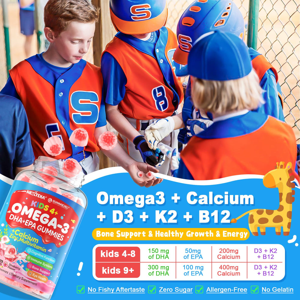 Calcium D3 K2 and Zinc gummies visual