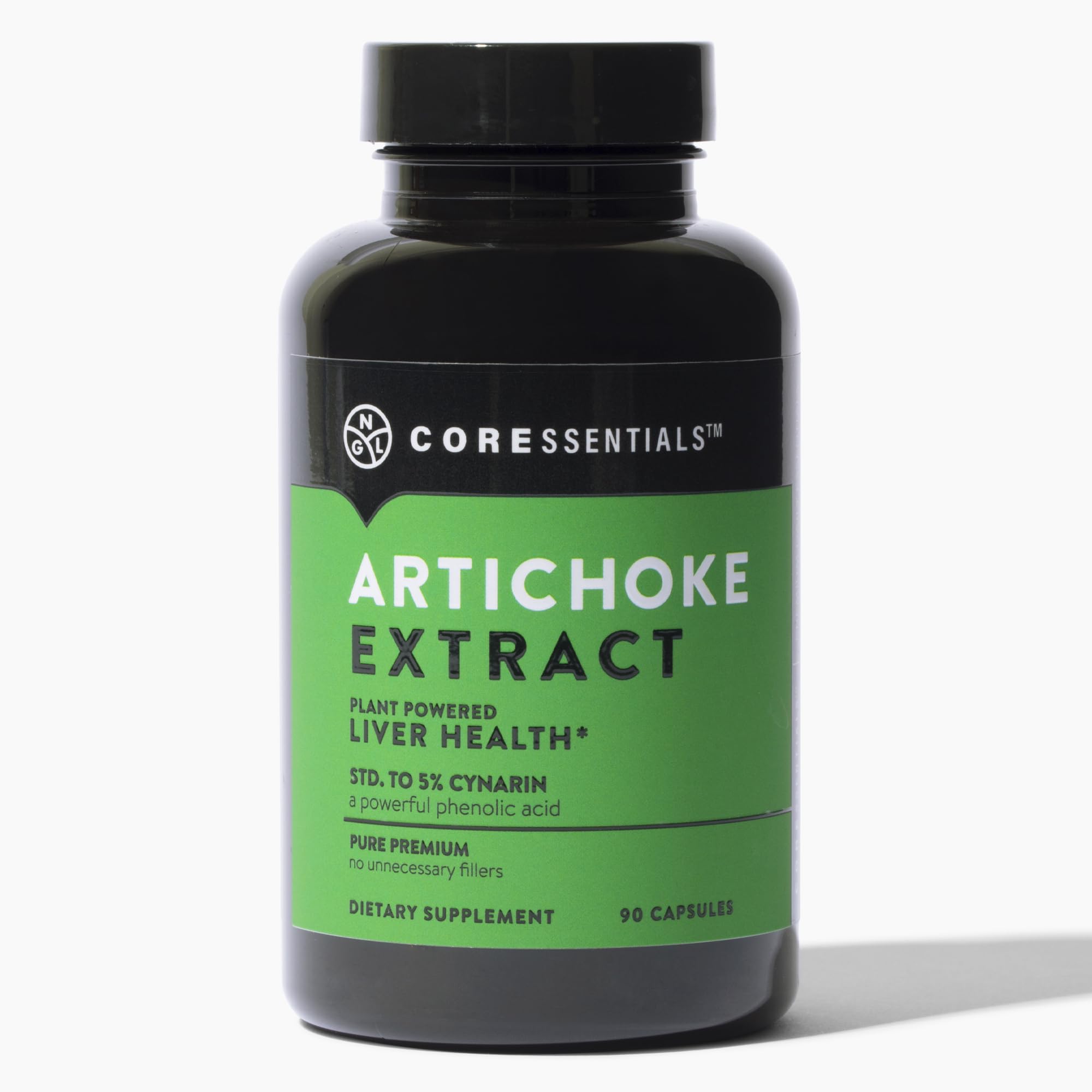 NGL Artichoke Extract 1300mg Capsules bottle