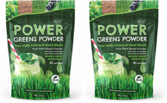 NGU Next Gen U Super Greens powder tub front offers a nutrient-dense smoothie boost
