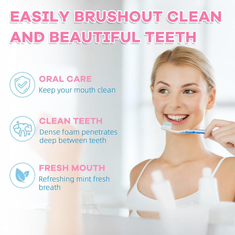 Toothpaste image showing tartar control and clean mouth