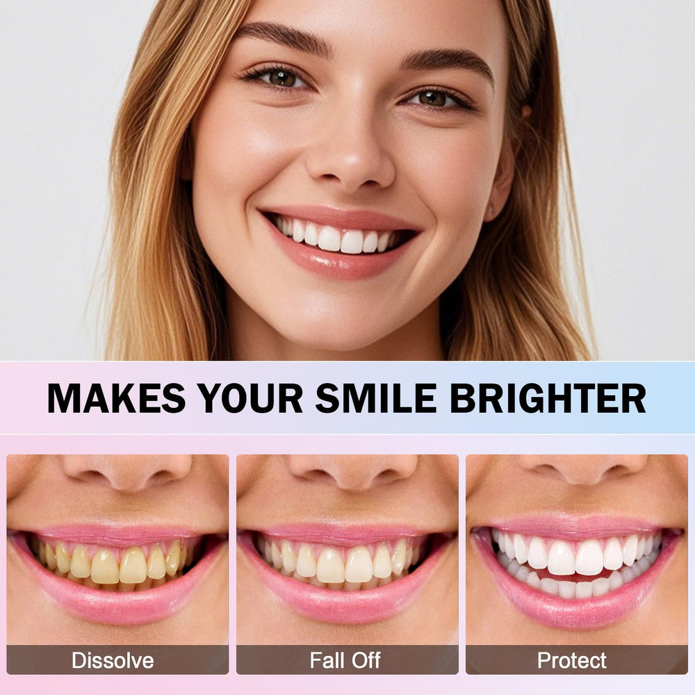 Illustration showing enamel protection and gum health