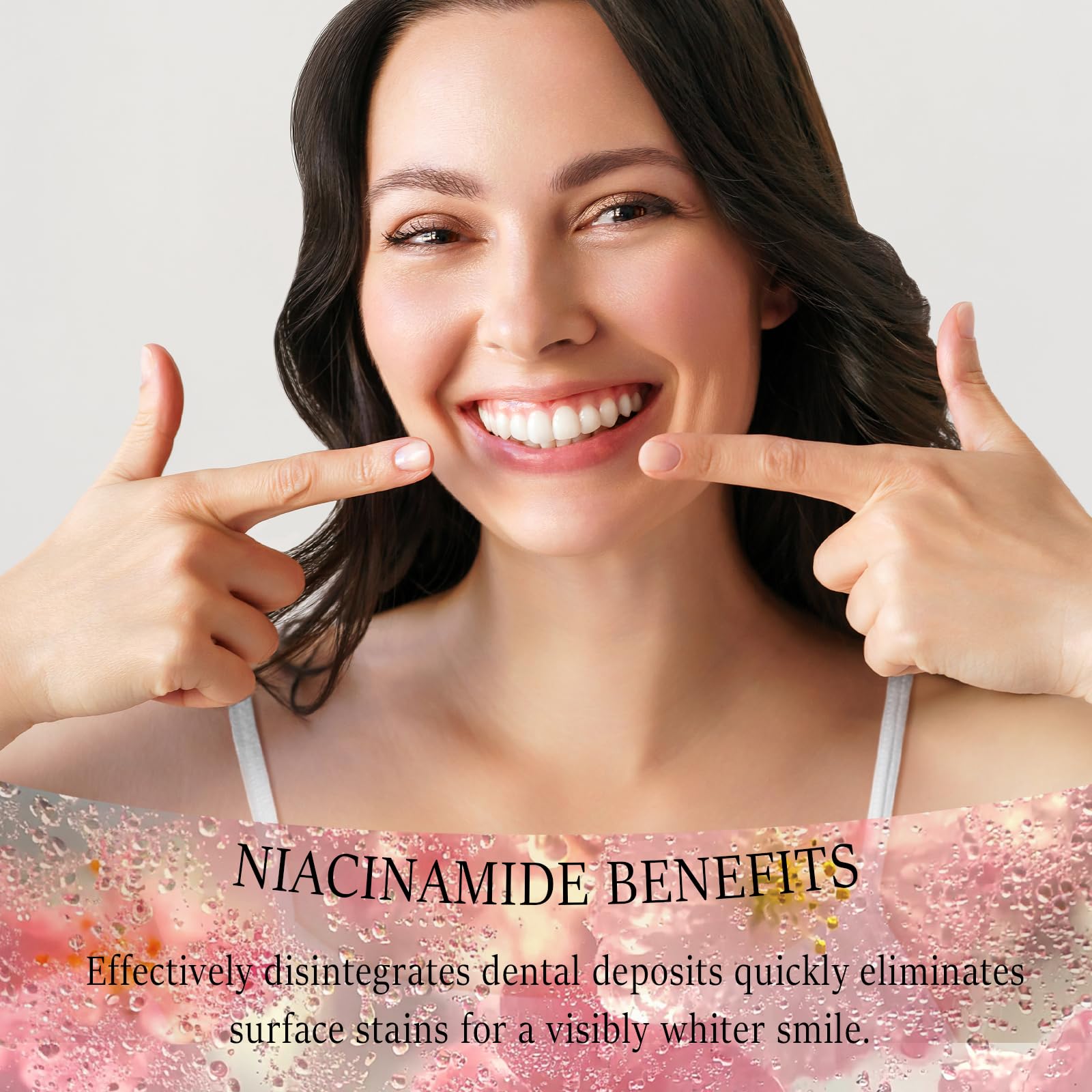 Probiotic whitening action reducing stains