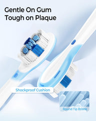 Pink Nicedae S7 toothbrush side profile