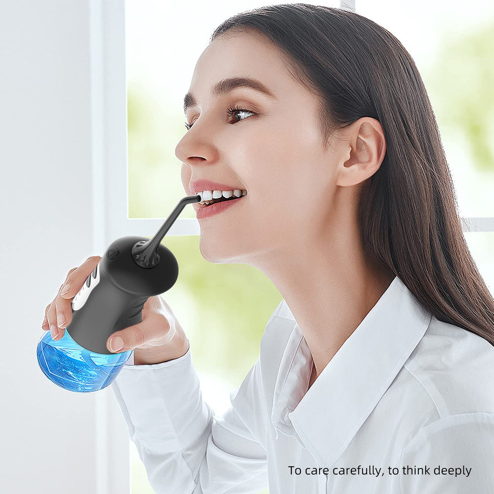 Rechargeable oral irrigator for home and travel