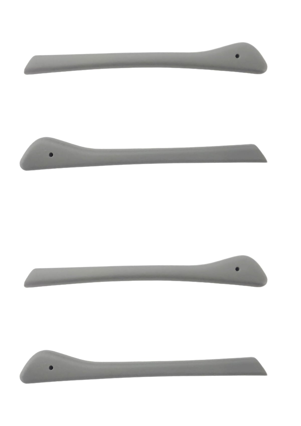 NicelyFit 2 Pairs Temple Ear Socks for Oakley Eyeglasses - Gray