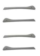 NicelyFit 2 Pairs Temple Ear Socks for Oakley Eyeglasses - Gray