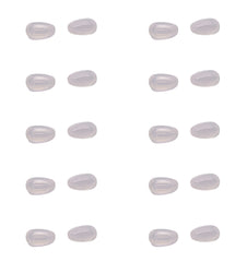 NicelyFit clear Oakley nose pads for Keel OX3122 and Tincan frames – 10-pack