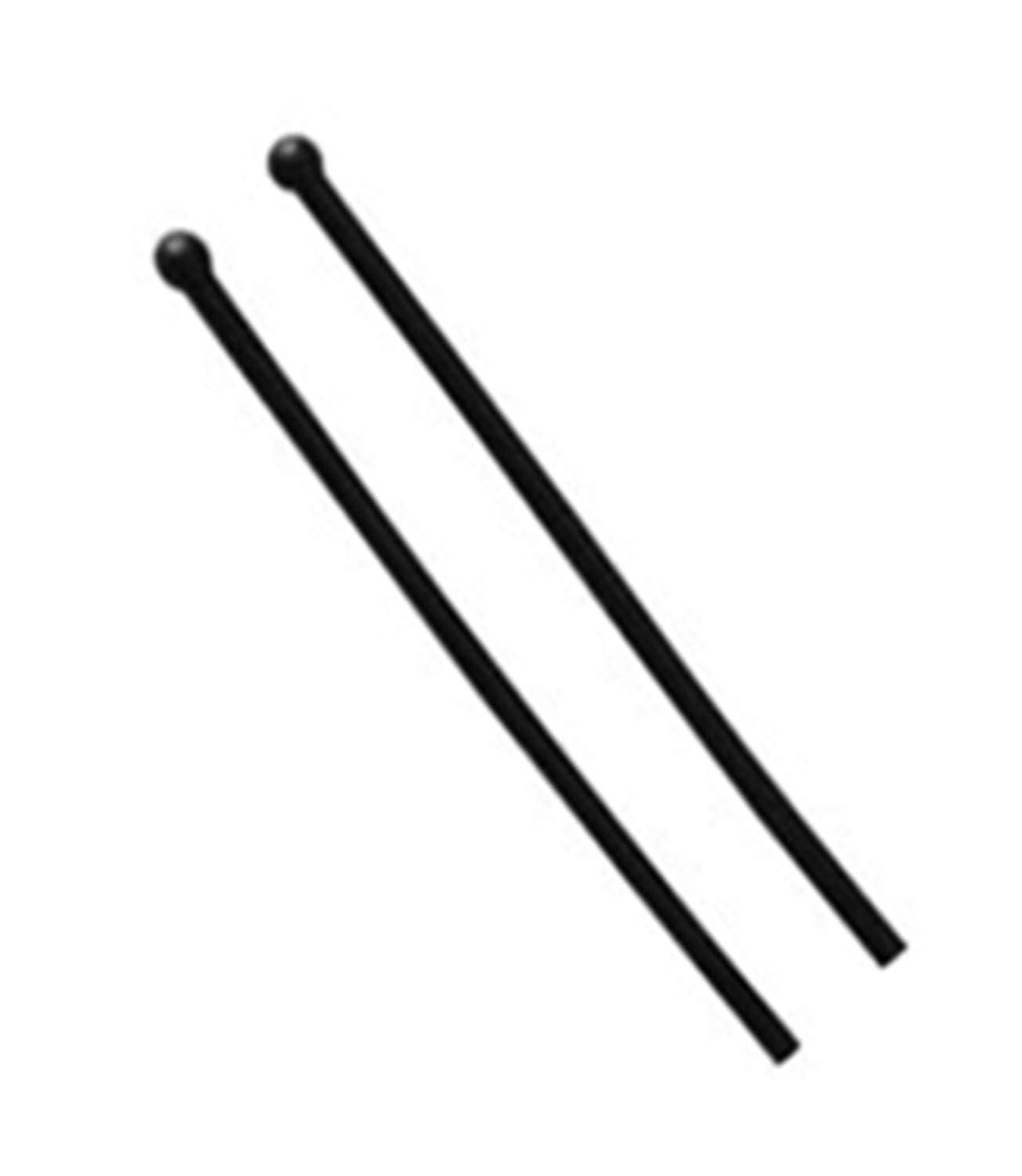 NicelyFit silicone ear socks tips sleeves for thin metal temple eyeglasses TT004 - black - image 3