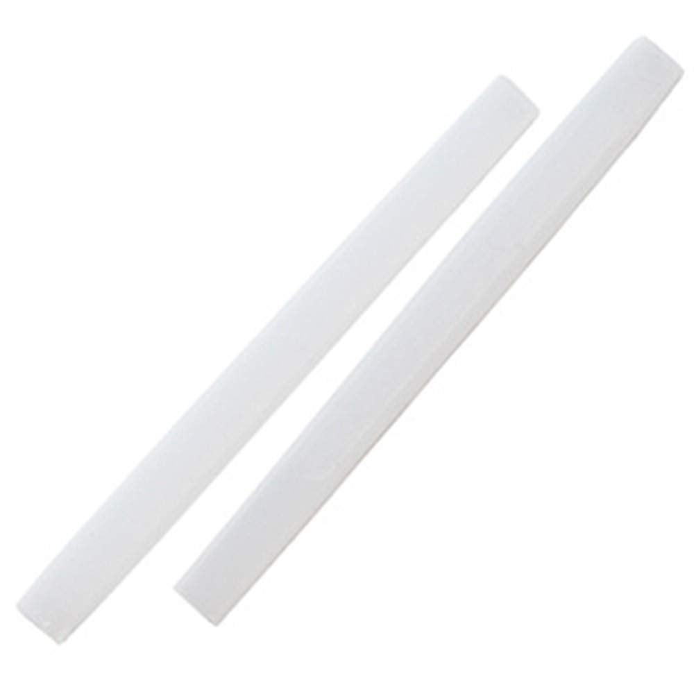 Usage: fits glasses with temple end diameter 4-10mm (Milk White, 2 pairs)