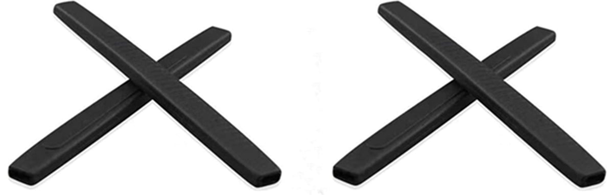 NicelyFit silicone anti-slip eyeglass end tip Black - image 1