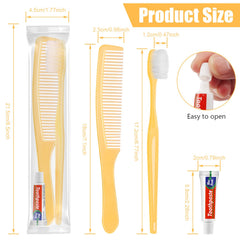 Compact portable hygiene kit for hotels, shelters and travel