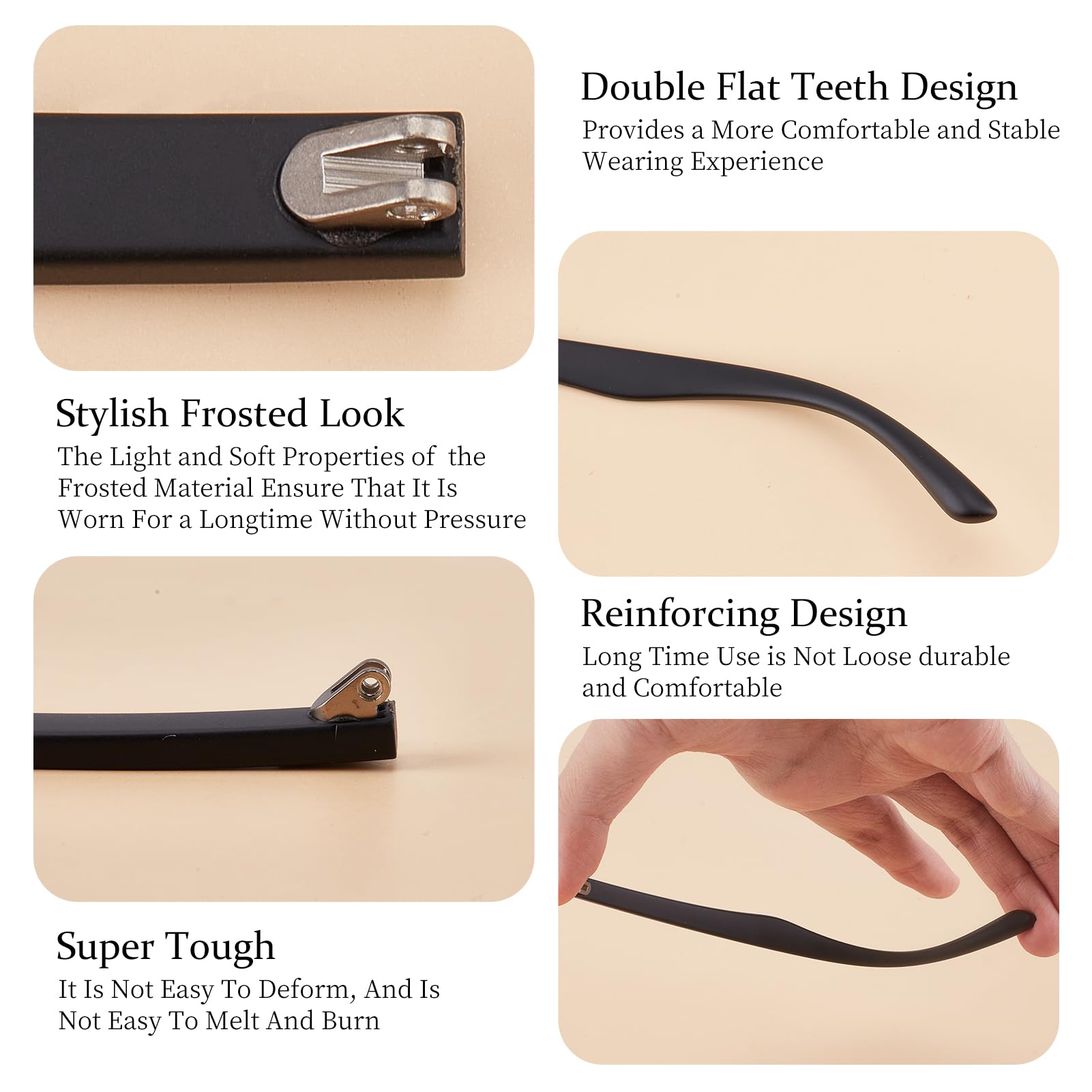 Screwdriver and hardware included in repair kit