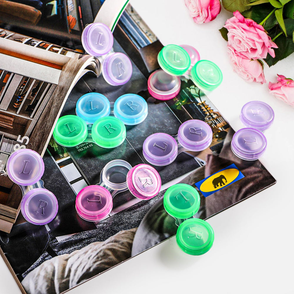Leakproof translucent design of Nicunom contact lens case