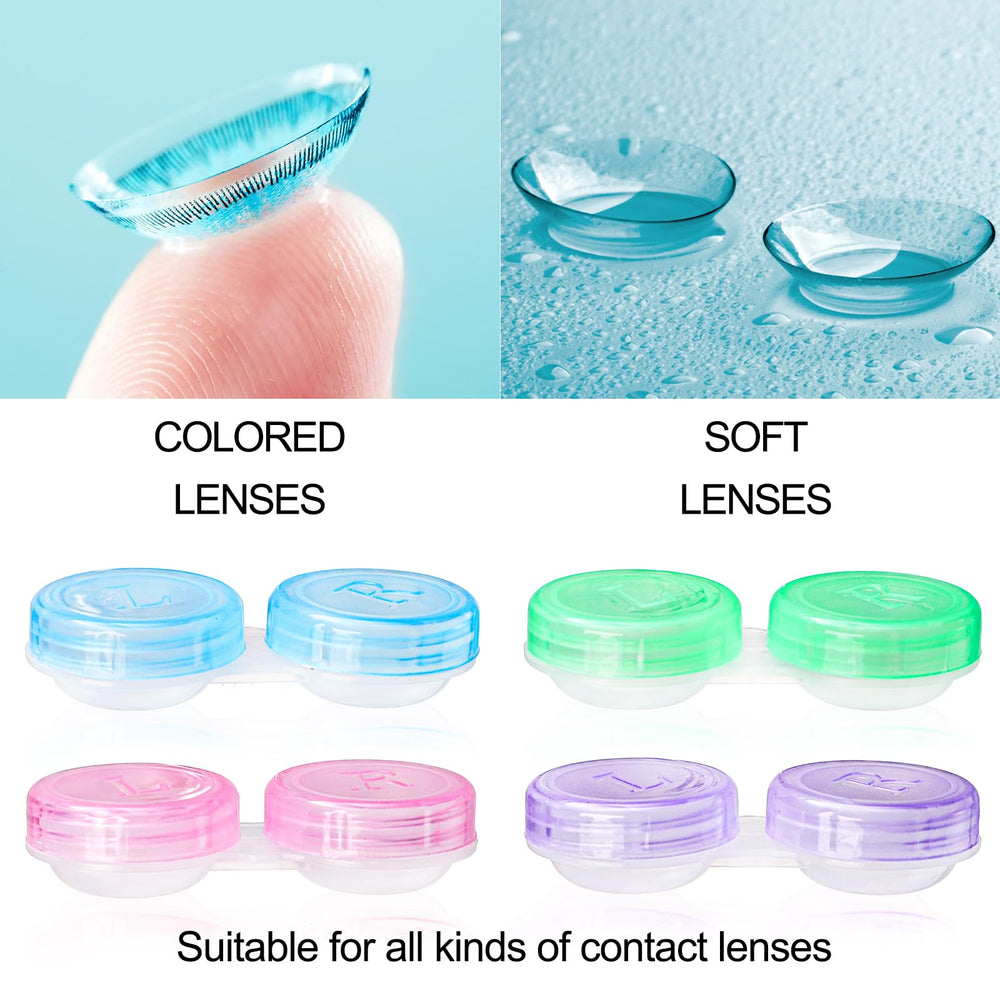 Green Nicunom contact lens case
