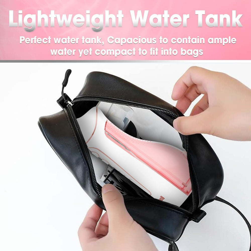 Portable Nicwell dental flosser with travel case