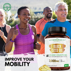 Nigella sativa oil with 2% thymoquinone