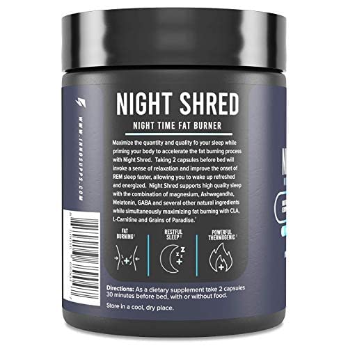 Night Shred product packaging and label