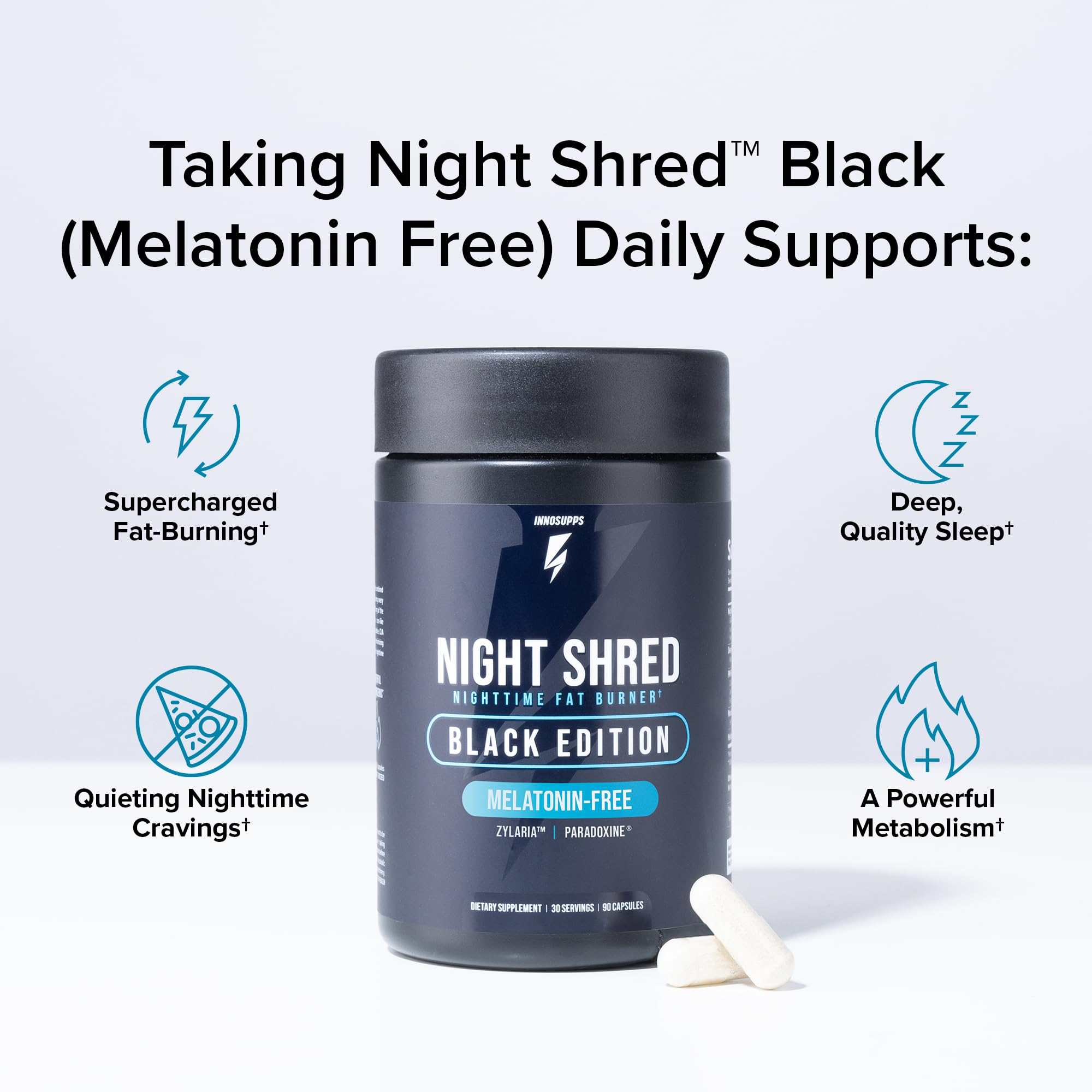 GABA, Ashwagandha, and Zylaria ingredients illustration