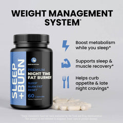 Night Time Fat Burner bottle and packaging