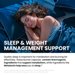 Close-up of Night Time Fat Burner capsules