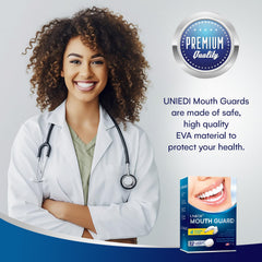 Night guard protecting teeth from grinding