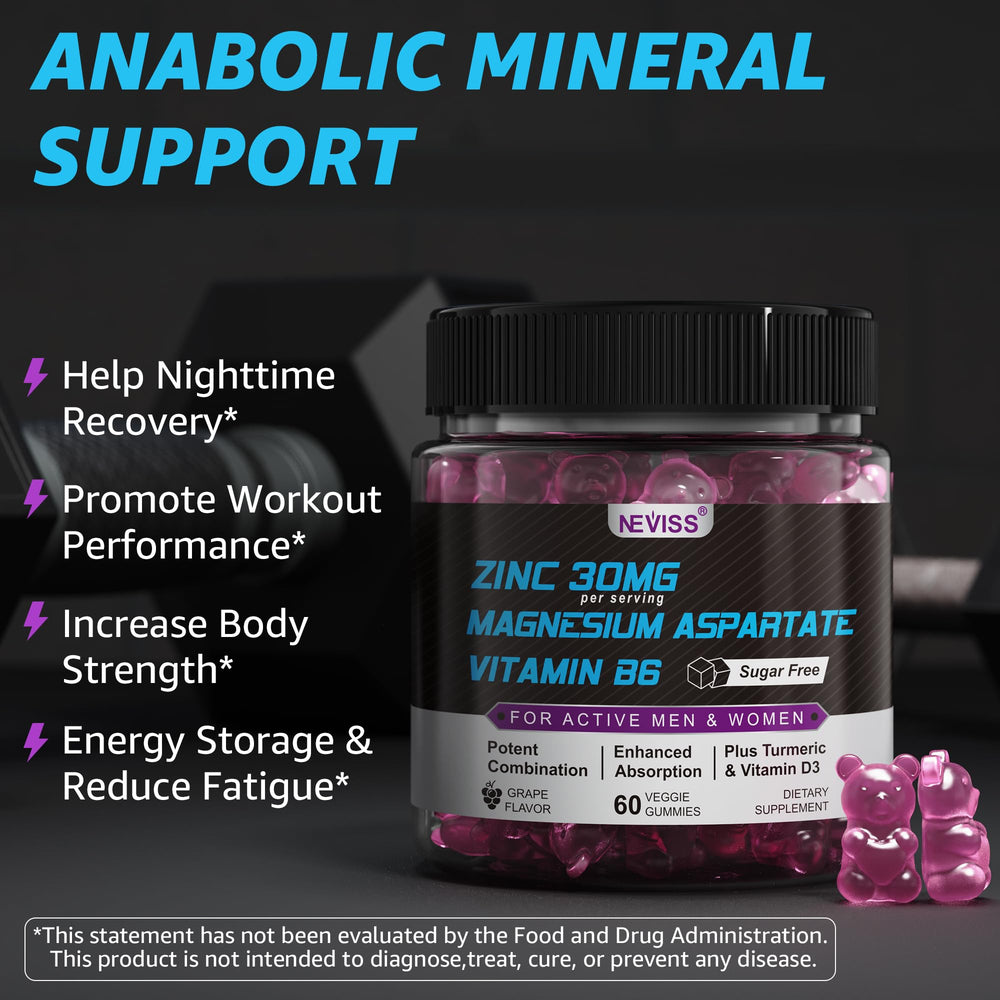 Gummies designed for nighttime recovery and sleep support