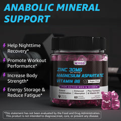 Gummies designed for nighttime recovery and sleep support