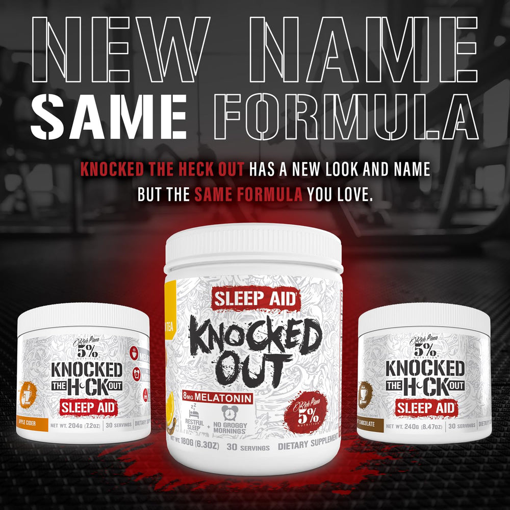 Container showing 30 servings of sleep aid powder