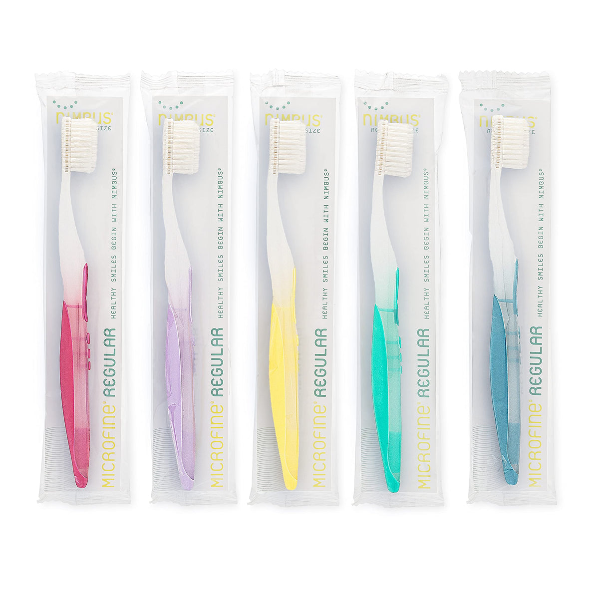 Nimbus Extra Soft Toothbrushes - Regular Head, assorted colors (1 of 6, colors may vary)