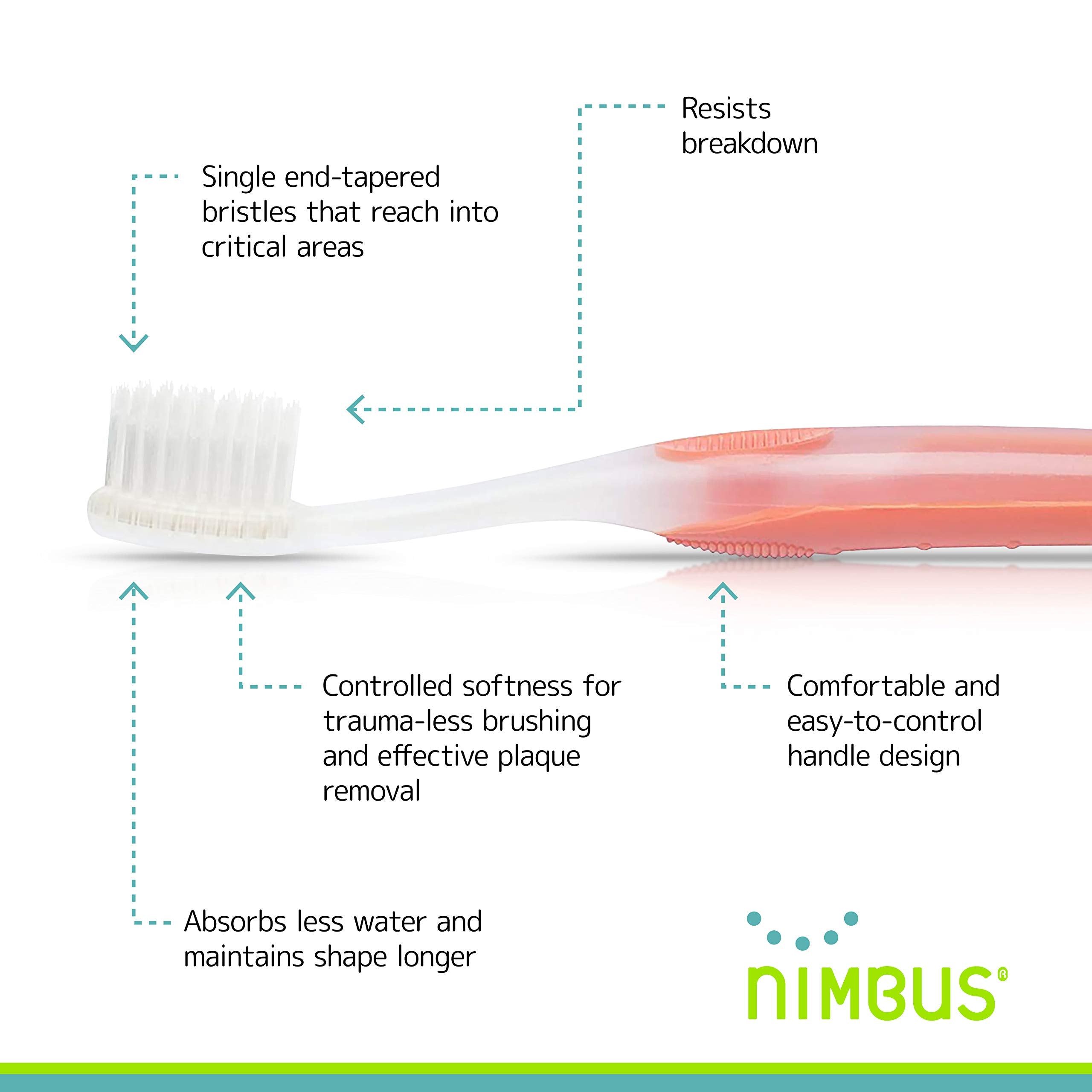 Nimbus Nimby 4-pack toothbrush packaging for kids.