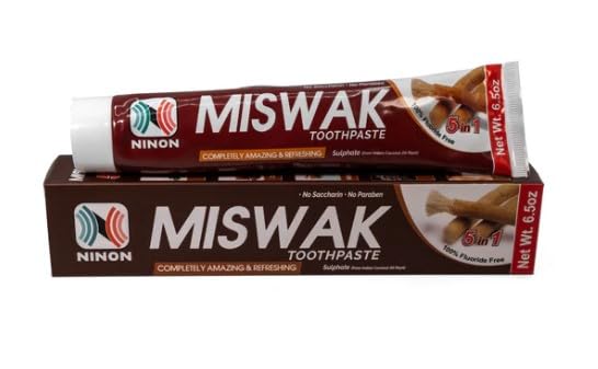 Front view of Ninon Miswak Toothpaste 6.5oz 2-pack