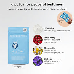 Nite Owl sleep patch design 2 for kids