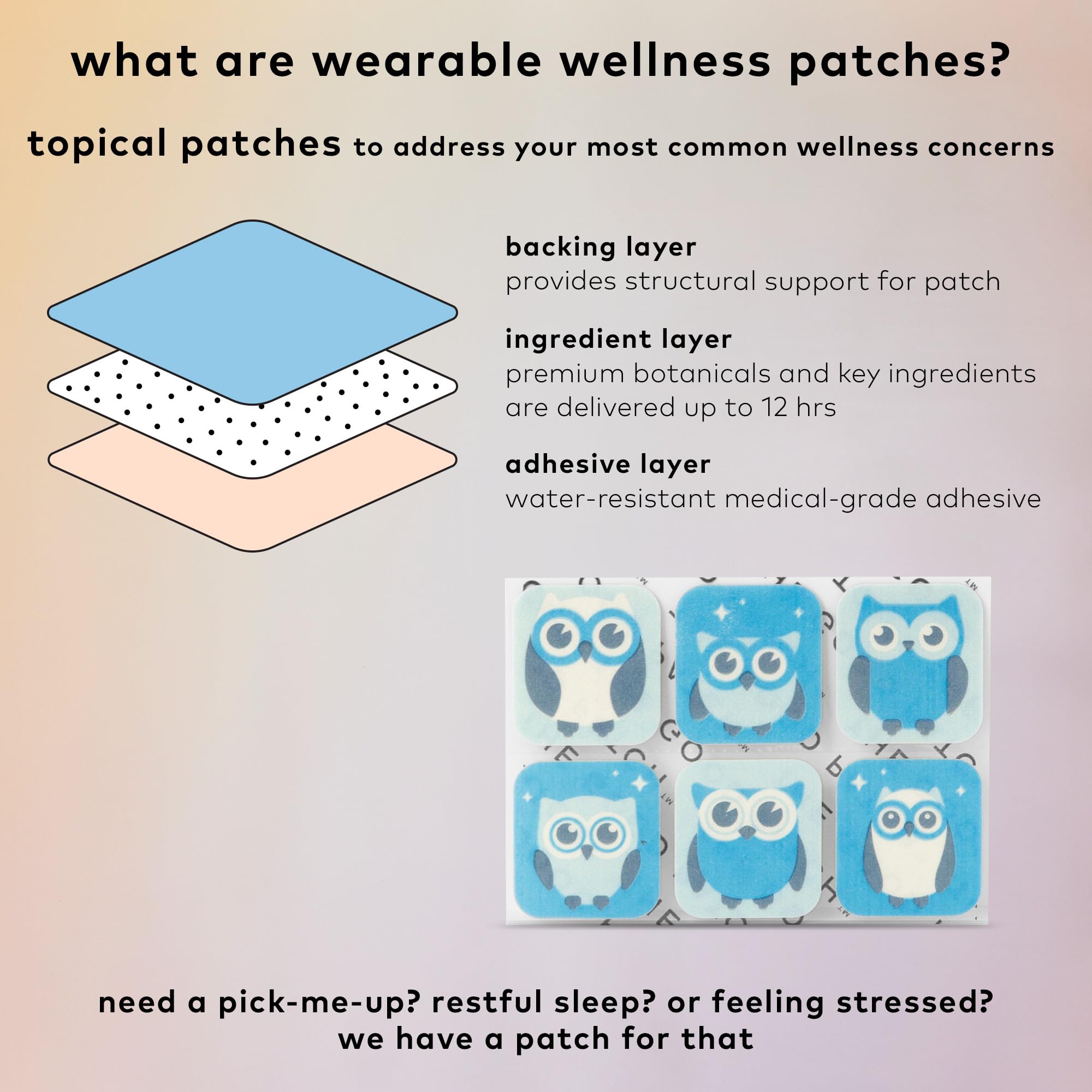 Nite Owl sleep patch design 5 for kids
