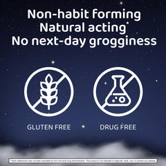 Nite Thru capsule showing half lavender and half transparent shell