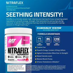 Nitraflex pump performance graphic