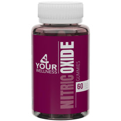 Front view of 4 Your Wellness Nitric Oxide Gummies bottle