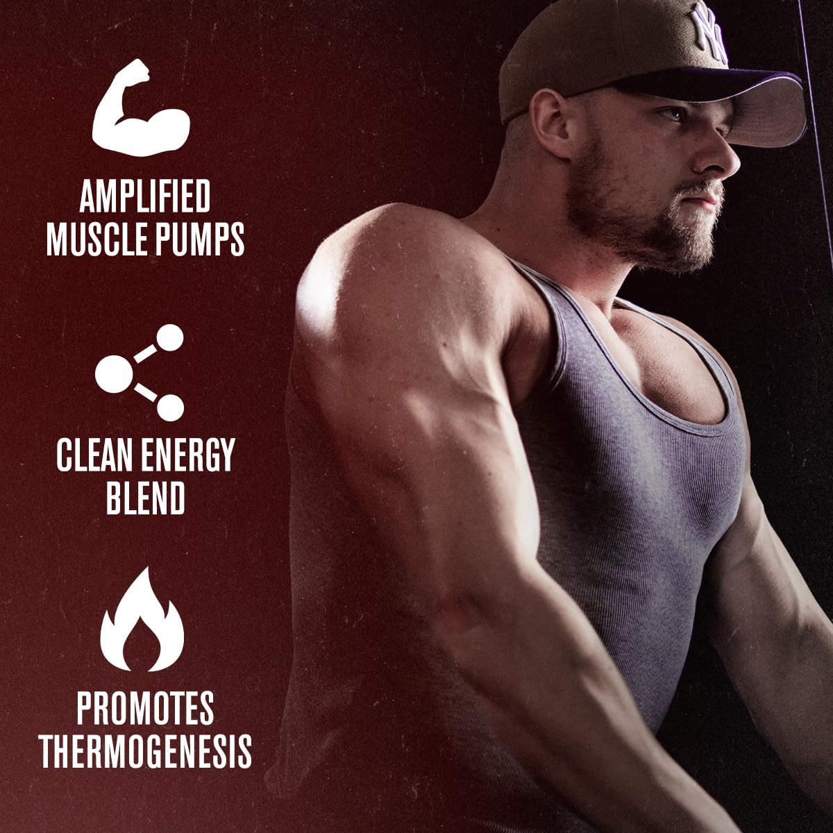 Serving scoop of Nitrosurge Shred Black Cherry powder