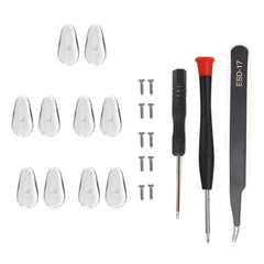 NLQHOPTS 5 Pairs Nose Pad Replacement Kit with case and accessories
