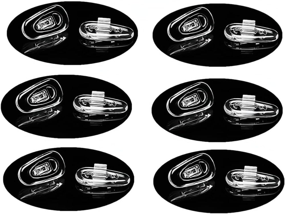 NLQHOPTS push-in nose pad attached to glasses, clear 15mm