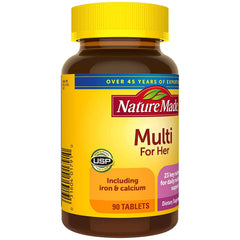 Nm Essential Woman Multi Size 90ct bottle on white background