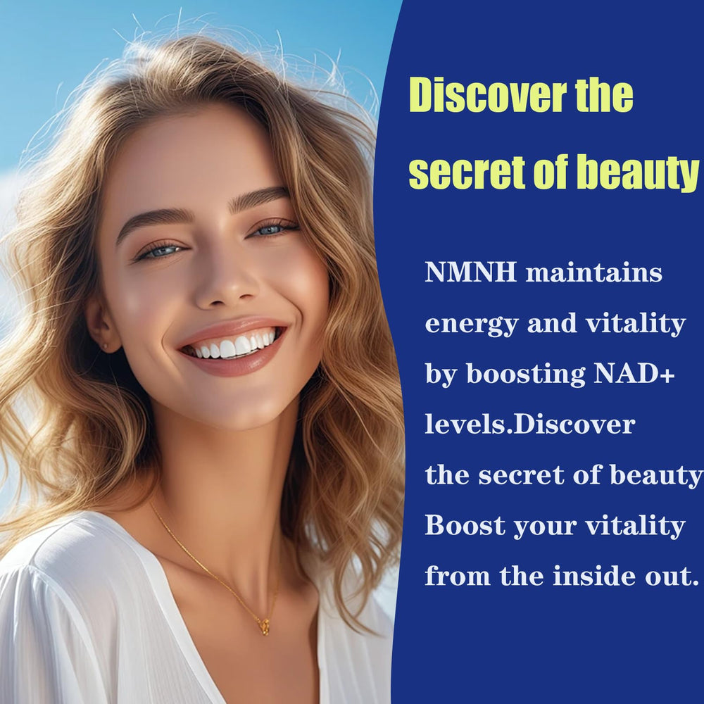 Concept image illustrating NAD+ energy support with NMNH