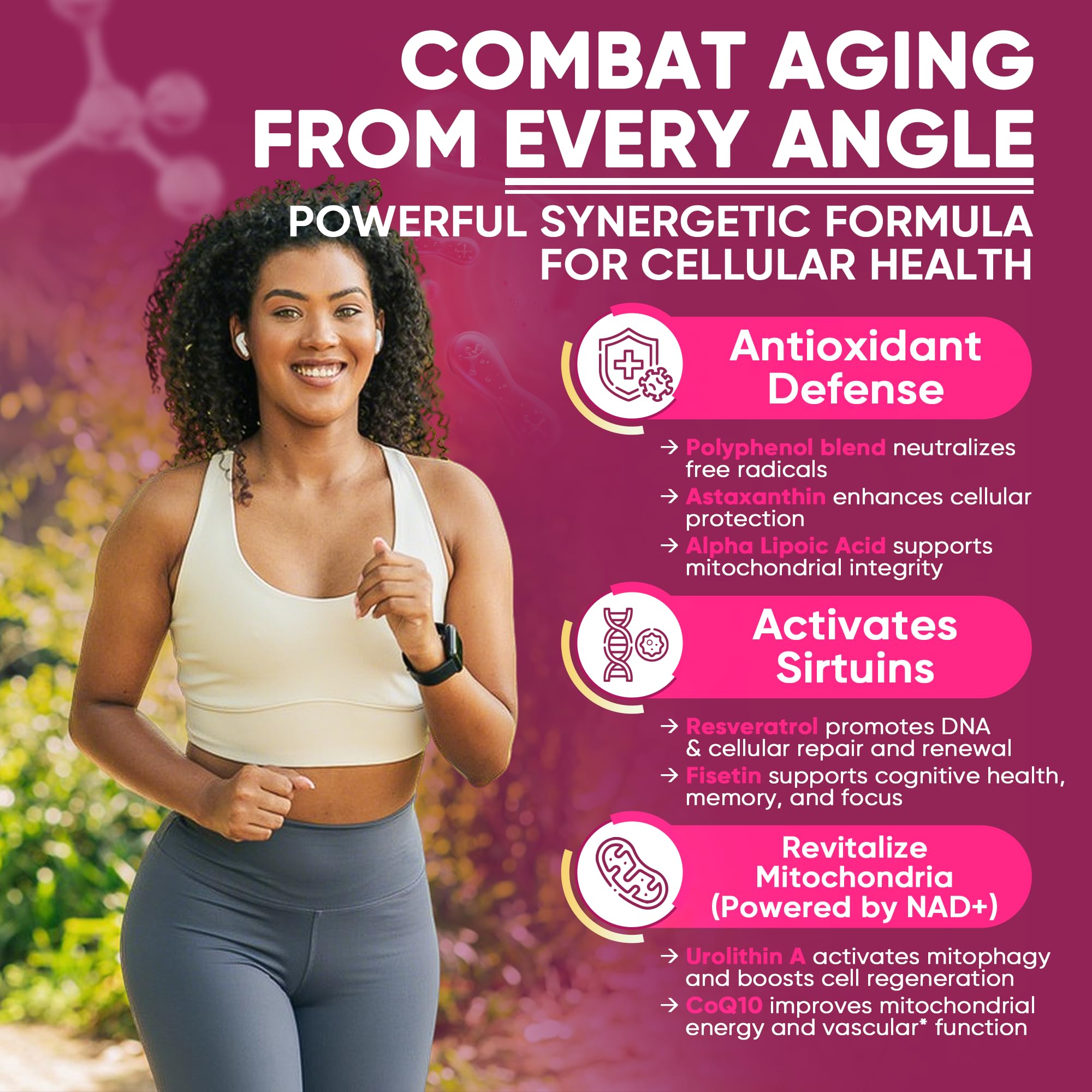 Gummy being lifted from the NMNH bottle