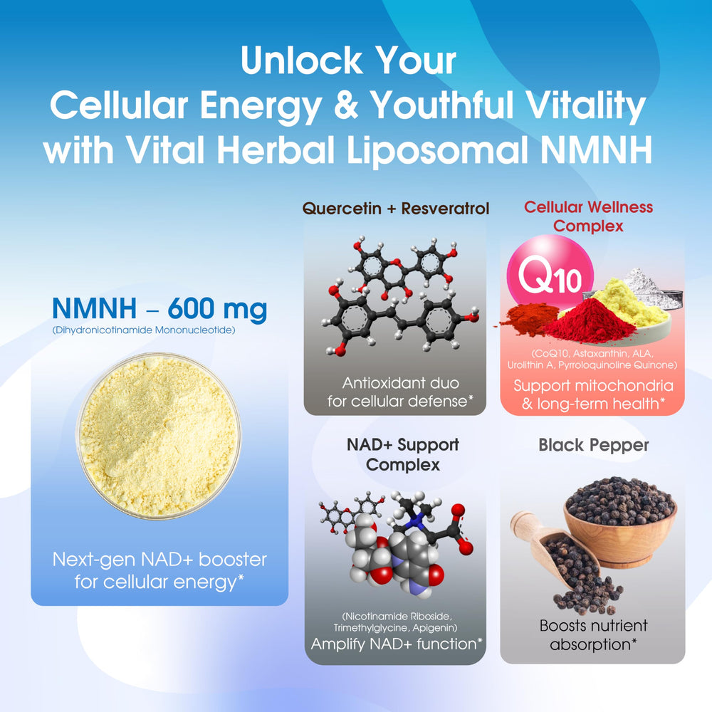 Person taking one NMNH capsule daily