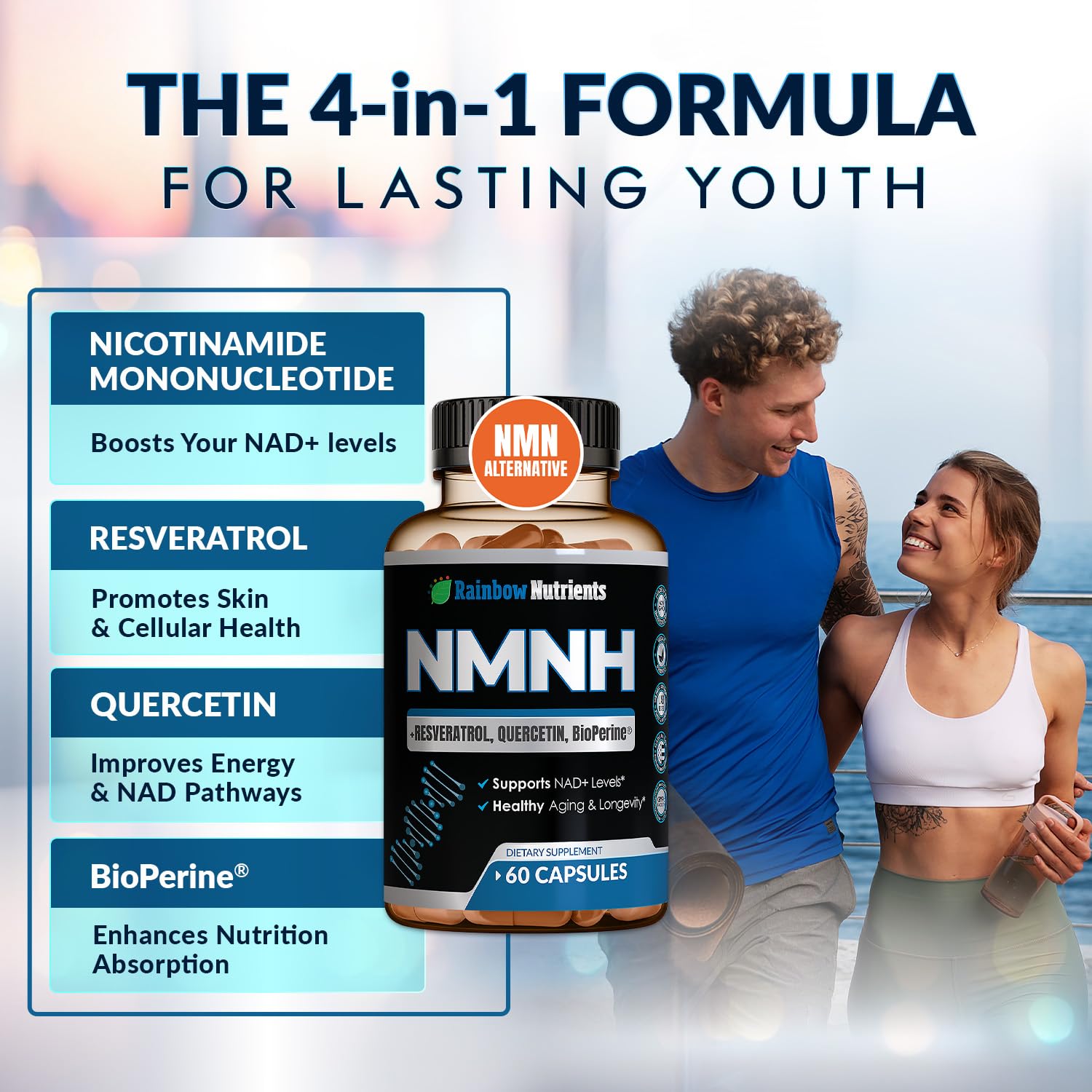 BioPerine absorption concept with NMNH